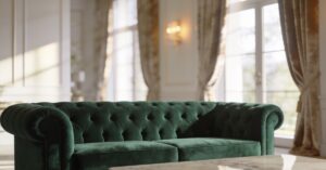 Styl glamour we wnętrzach: jak urządzić salon z klasą?
