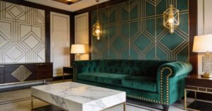 Styl art deco nowoczesny: jak urządzić luksusowe wnętrze? Musisz poznać!